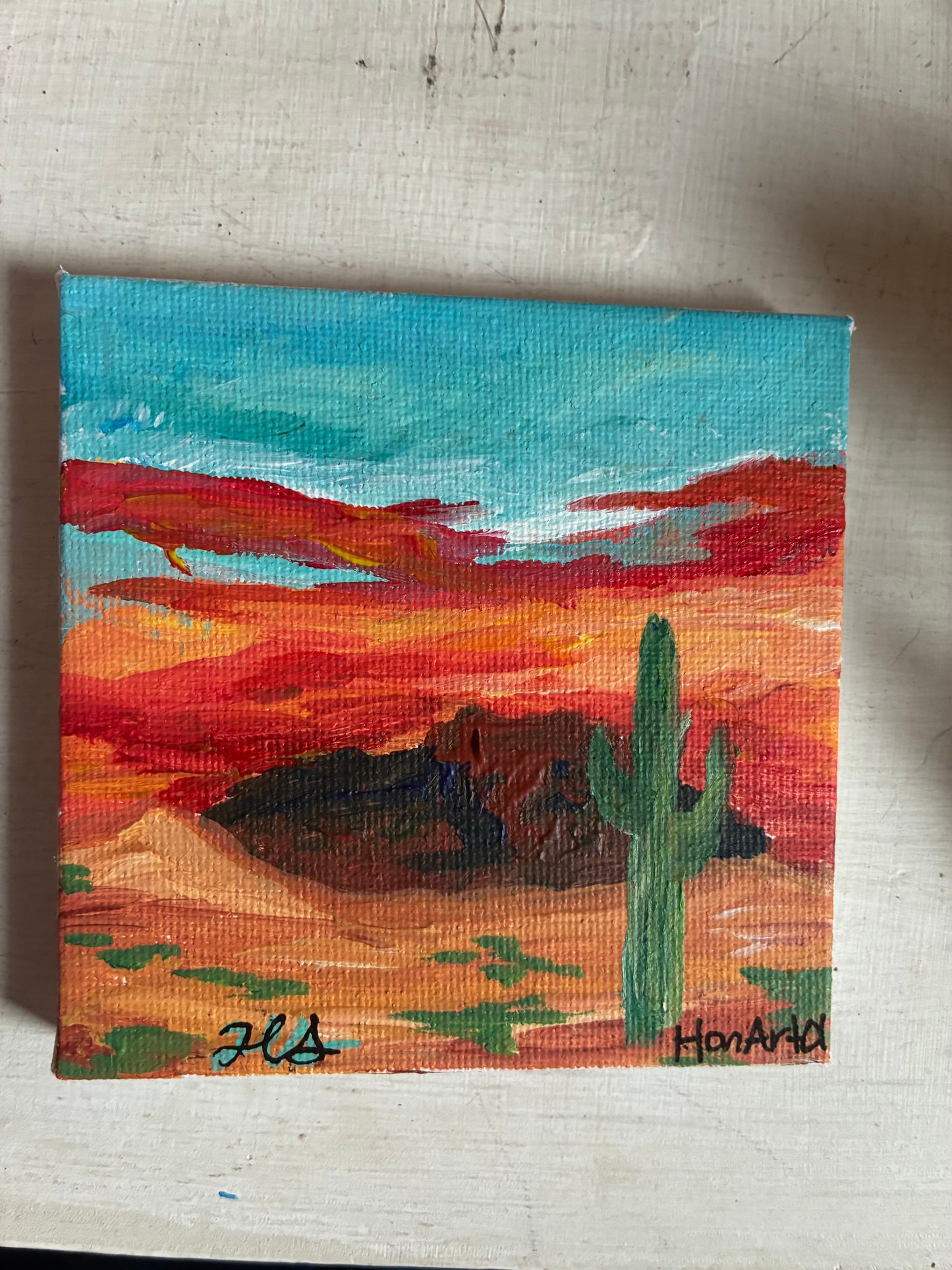Sun fire canyon