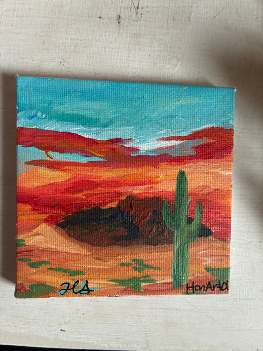 Sun fire canyon