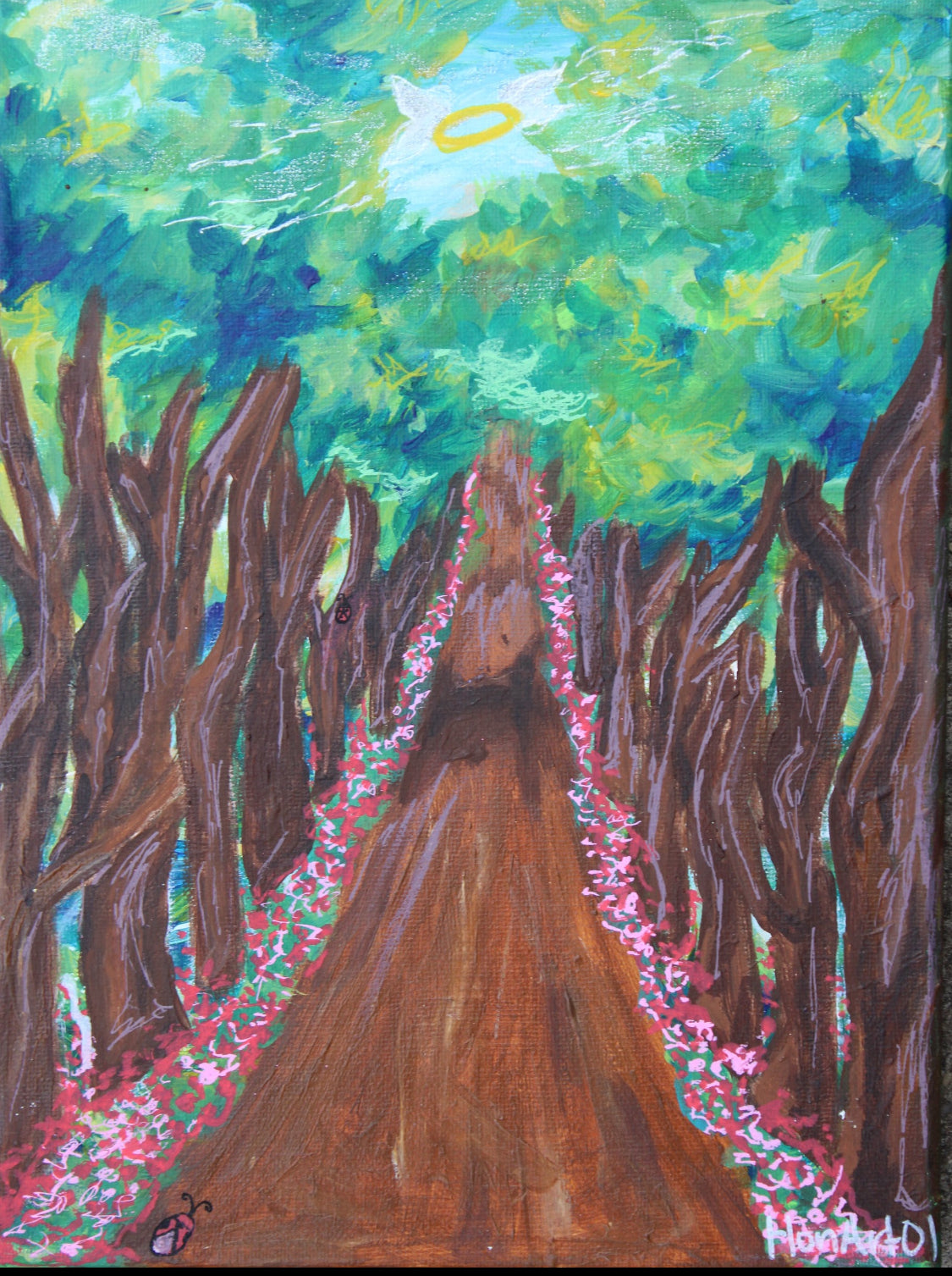 Somewhere Only We Know original landscape painting