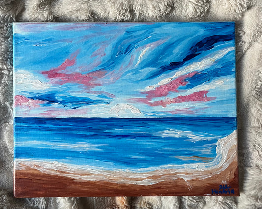Cotton candy seas