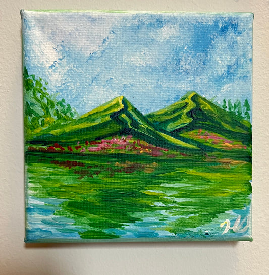 Serene mountains