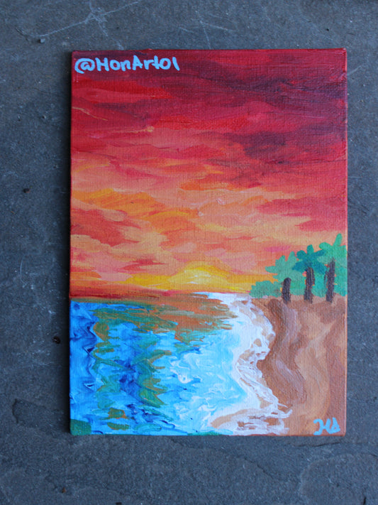 Puerto rican sunset