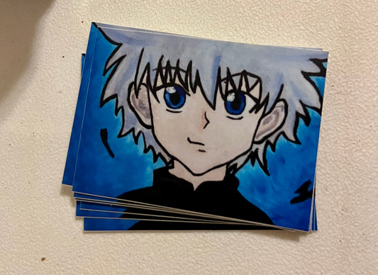 Anime inspired sticker